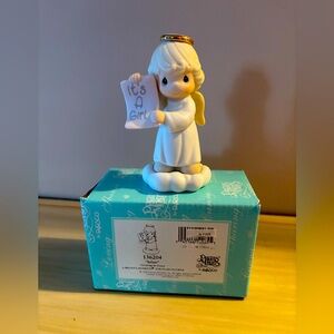 Precious Moments Its a Girl excellent condition with box